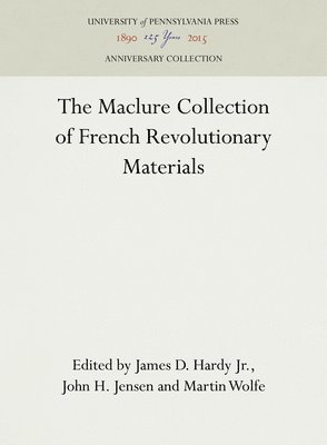 MacLure Collection Of French Revolutionary Materials 1