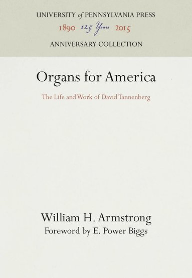 bokomslag Organs for America