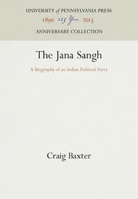 bokomslag The Jana Sangh