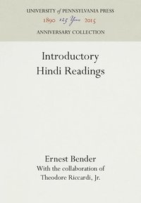 bokomslag Introductory Hindi Readings
