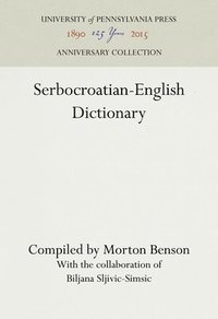 bokomslag Serbocroatian-English Dictionary
