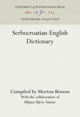 bokomslag Serbocroatian-English Dictionary