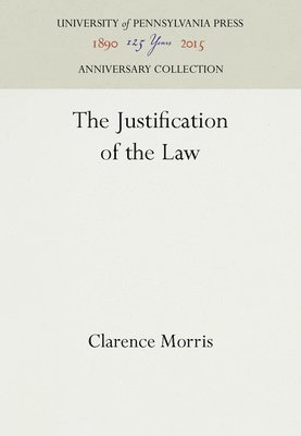 bokomslag Justification of the Law