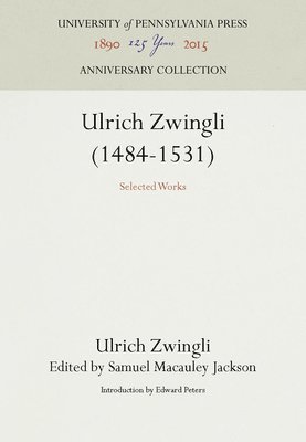 bokomslag Ulrich Zwingli (1484-1531)