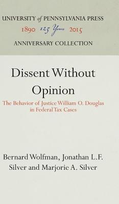 bokomslag Dissent Without Opinion