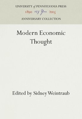 bokomslag Modern Economic Thought