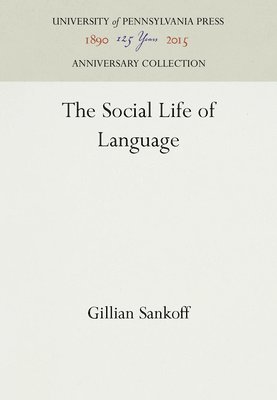 bokomslag Social Life of Language