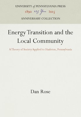 Energy Transition and the Local Community 1