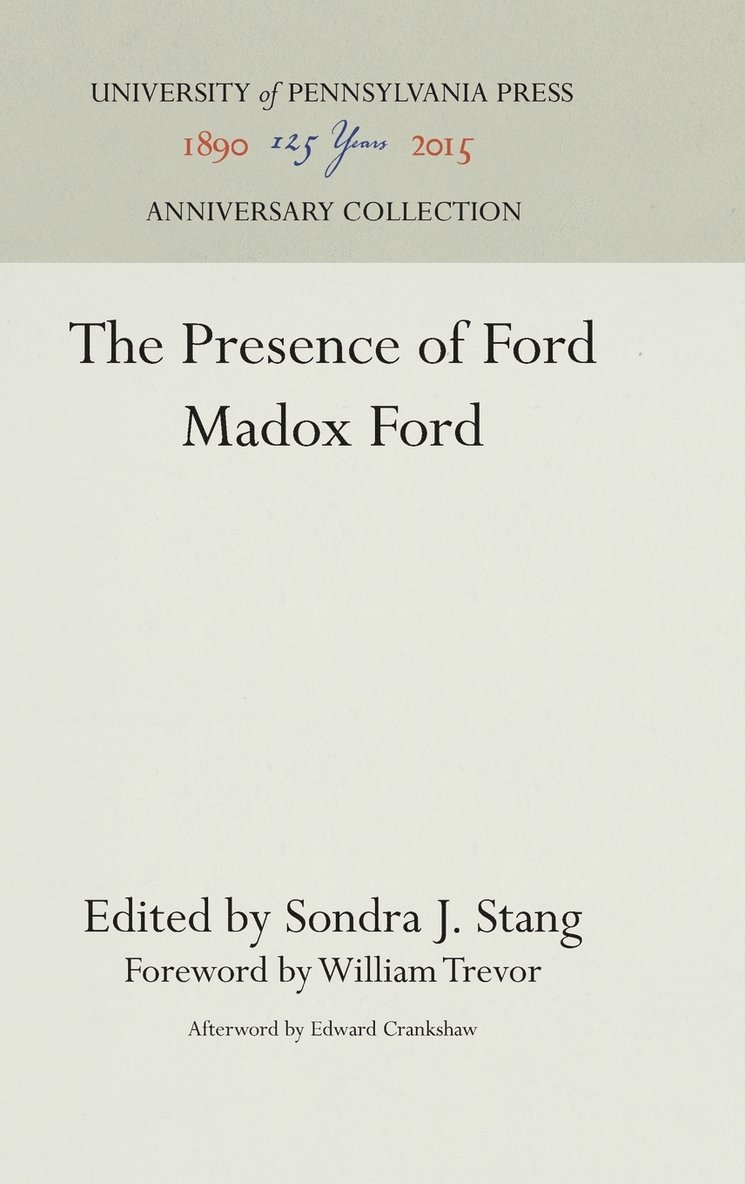 The Presence of Ford Madox Ford 1