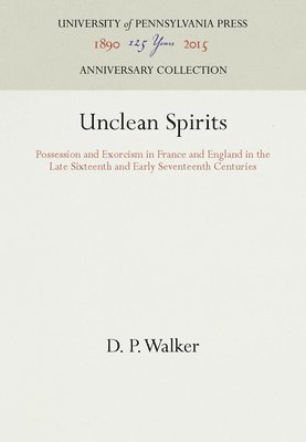 bokomslag Unclean Spirits