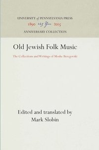 bokomslag Old Jewish Folk Music