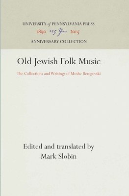 bokomslag Old Jewish Folk Music