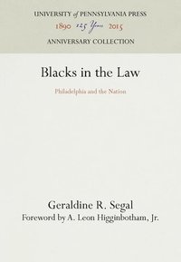 bokomslag Blacks in the Law