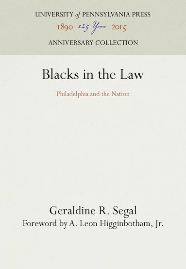 bokomslag Blacks in the Law