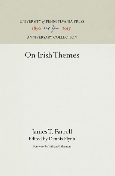 James T. Farrell, Dennis Flynn - On Irish Themes, Inbunden