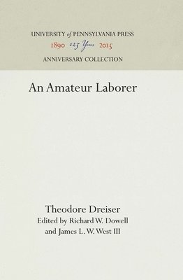 bokomslag An Amateur Laborer