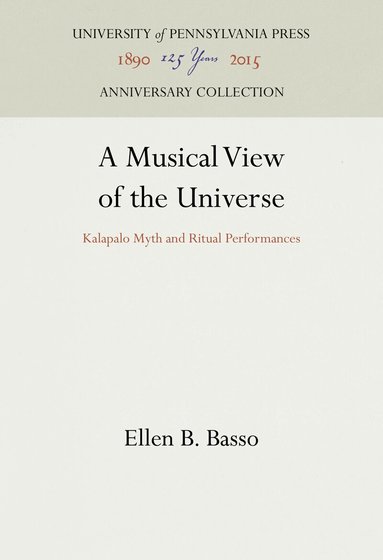 Ellen B. Basso - Musical View of the Universe, Inbunden