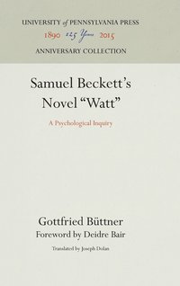 bokomslag Samuel Beckett's Novel Watt