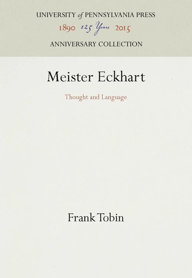 bokomslag Meister Eckhart