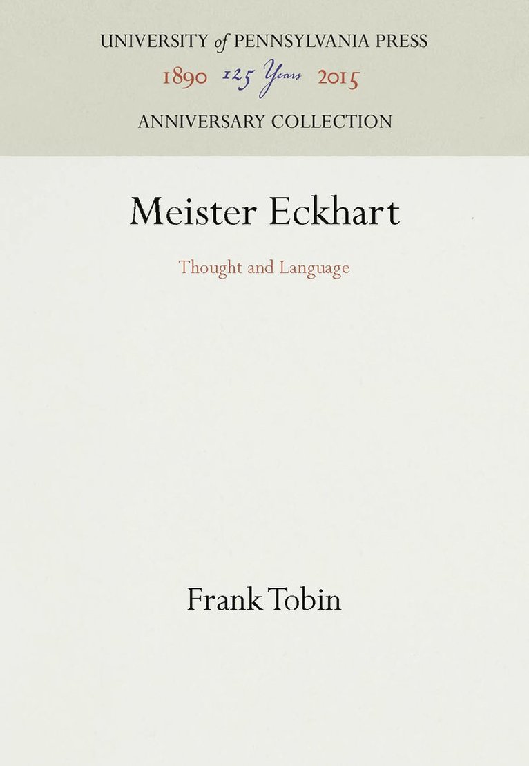 Meister Eckhart 1