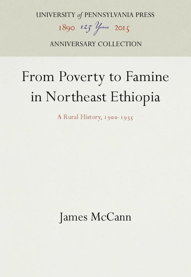 bokomslag From Poverty to Famine in Northeast Ethiopia