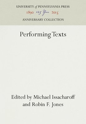 Performing Texts 1