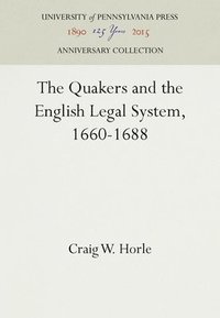 bokomslag Quakers and the English Legal System, 1660-68