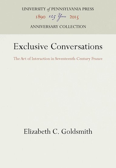 Elizabeth C. Goldsmith - Exclusive Conversations, Inbunden