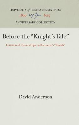 Before the Knight's Tale 1