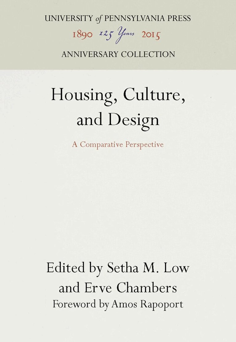 Housing, Culture, and Design