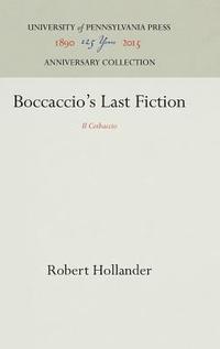 bokomslag Boccaccio's Last Fiction