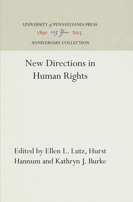 bokomslag New Directions in Human Rights