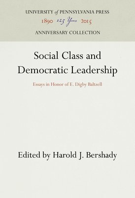 bokomslag Social Class and Democratic Leadership
