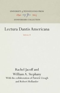 bokomslag Lectura Dantis Americana: Inferno II