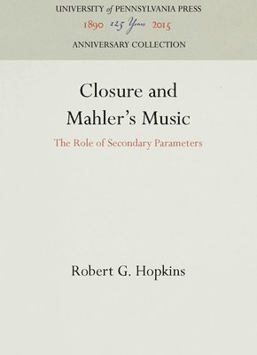 bokomslag Closure and Mahler's Music