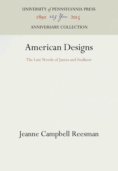 Jeanne Campbell Reesman - American Designs, Inbunden