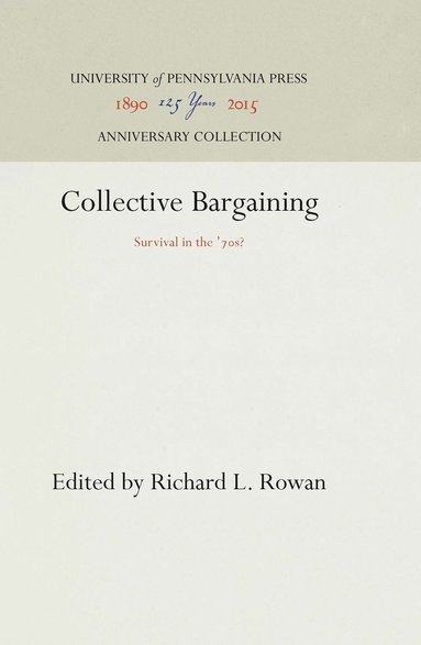 bokomslag Collective Bargaining