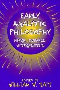 bokomslag Early Analytic Philosophy