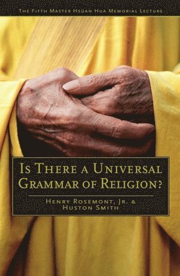 Is There a Universal Grammar of Religion? 1
