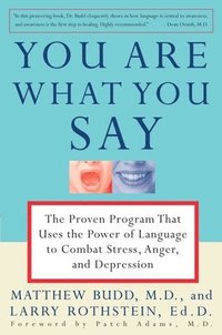 bokomslag You Are What You Say: The Proven Program That Uses the Power of Language to Combat Stress, Anger, and Depression