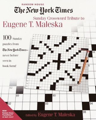 bokomslag New York Times Sunday Crossword Tribute to Eugene T. Maleska