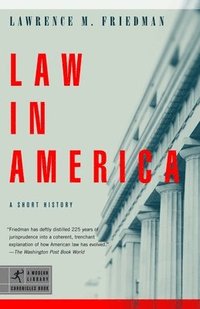 bokomslag Law in America
