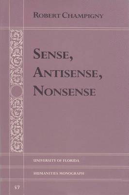 Sense, Antisense, Nonsense 1