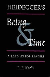 bokomslag Heidegger's ''Being and Time