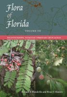 bokomslag Flora of Florida, Volume III