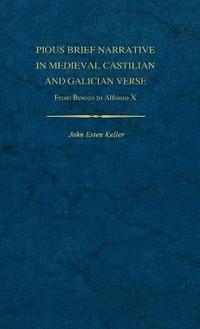 bokomslag Pious Brief Narrative in Medieval Castilian and Galician Verse