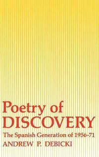 bokomslag Poetry Of Discovery