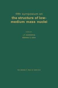 bokomslag Fifth Symposium on the Structure of Low-Medium Mass Nuclei