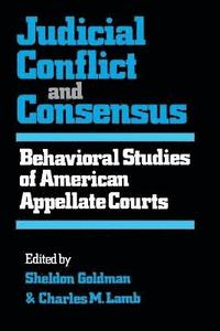 bokomslag Judicial Conflict and Consensus