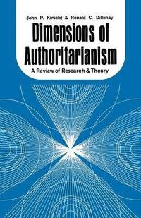 bokomslag Dimensions of Authoritarianism
